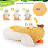 5 20'' Mommy 4 Auspicious beginning PCS Banana Duck Plush Stuffed Animal Family, Cute Banana Duck with Baby Plushies