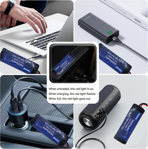 Tosiicop 7.2V 3600mAh Pack 7.2 NIMH Battery - Volt RC Rechargeable Batteries with Tamiya Plug Connector for Remote