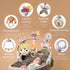 0-12 Taf Toys Baby Activity Arch, Stroller and Car Seat Toy Attachment with Rattling Beads Maze and Double-Sided