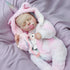 20 Inch 3+, Reborn Baby Dolls Real Baby Dolls That Look Real, Full Body Vinyl Girl Doll in Fantasy Horn Outfit