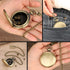 Mini DND Dice Set: 7pcs Polyhedral Metal D&D Dice with Smooth Pocket Watch Shell Case, Gifts & Accessories