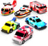 Tub Works Emergency Cars Light Up Bath Toys, 6 Pack | Water-Activated