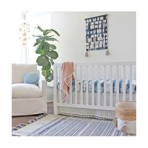 6" 6" 36" Crane Baby Moon Phase Nursery Dcor for Boys and Girls, Ceiling Hanging, x X