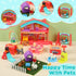 Pet Pretend Play Toys Set, 48 Pcs Realistic Pet Figures Playset for Cat and Dog Care Role Play, Birthday Gift