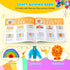 Zefy 3200+ 12 4-12 Pcs Arts and Crafts Supplies for Kids, All in One Craft Kits with Crafts Design, DIY School Supplies