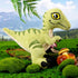 TCBunny Baby Dinosaur 12" Bedtime Plush Toy, Kid's Gifts for Boys and Girls (Green Velociraptor)