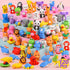 Kaemi 120Pcs Animal Erasers for Kids Desk, 3D Take Apart Erasers Toys for Party Favors and Treasure Box Games