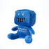 Generic 8-inch Blue Plush Toy, Filled Character Pillow, Suitable for Home Decoration, Collectible Gift, Perfect