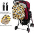 Mimfutu Backpack Cow Print Sunflower Diaper Bag for Baby Girls Boys, Large Capacity Multifunction Waterproof Maternity