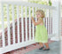 KidKusion Deck Guard, 30' L x 38" H, Clear Safety Net for Outdoor Balcony and Stairway