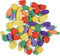 Mini Novelty Cute Fun Food Pencil Erasers for School Classroom Rewards and Party Favors (Fruit & Vegetable)