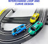 High Speed Series Tram Dual Track Set - 8.2m Electric Track with 3 Vehicles, Toys Gifts for Boys Girls