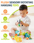 Jollybaby Baby Rattles & Soft Plush Hanging Toy for Stroller Crib car seat and Play Gym, Sensory Developmental Toys