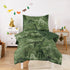 Wake In Cloud - Dinosaur Toddler Bedding Set for Boys, Colorful Dino