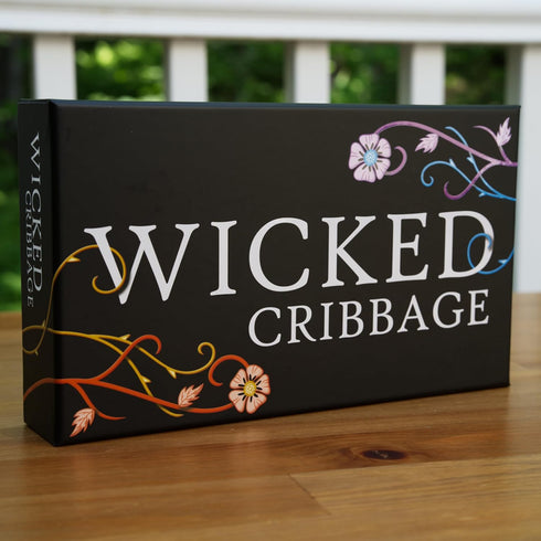 Only Then Studios 30-45 8+ Wicked Cribbage | A Playful Twist On A Classic Game | Minute Playtime | Ages | Quick, Easy