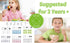 Exzact Kids Flatware 6 Pieces Stainless Steel Silverware, 2 Forks, 2 Knives, 2 Spoons, Toddler Utensils, Dishwasher Safe