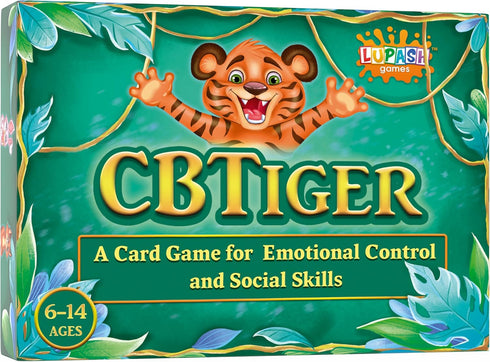 Lupash CBTiger-Therapy Games for Kids, Created by a Professional Therapist, Develops Social Skills and Emotional