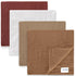 Maliton Muslin Burp Cloths 100% Cotton 20" x 10", 6 Layer Absorbent