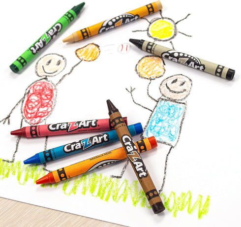 16ct 3 Cra-Z-Art Washable Jumbo Crayons, Easy Clean Up, Back To School Supply, Creative Fun for Children, Ages and Up
