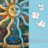 1000 Pieces Zodiac Jigsaw Puzzles for Adults Kids - Round Puzzle Game Toys Gift, Zodiac Horoscope