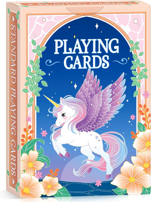 Wkchxd Playing Cards 12 Pack, Unicorn Playing Cards, Deck of Cards, Standard Themed