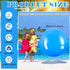 Jenaai 4 Pcs 30 Inch Big Bounce Ball, Large Rubber Kickball, Giant Inflatable Hopping Ball for Outdoor Activity