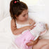 Perfectto Design Bunny Ballerina Plush Toy Doll for Girls - Cute Dress Up Set Gift for 3-9 Year Old