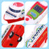 Toyvian 5Pcs Cruise Models Ocean Liner Collection Toy, Plastic Models Toys, Assorted Style, 6.3 X 1.77 X 1.26 inches
