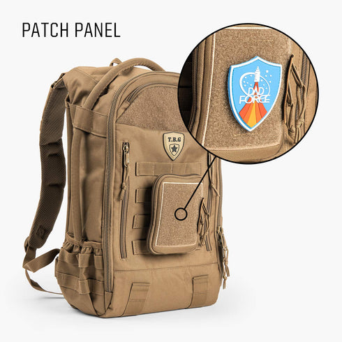 Tactical Diaper Bag Dirty Diaper Dump Pouch - Removable & Washable