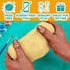 Made By Me! DIY 7-inch Handprint Stone Kit - Sand Dough Sculpt & Paint Creations, Mess-Free Keepsake Gift for Kids Ages