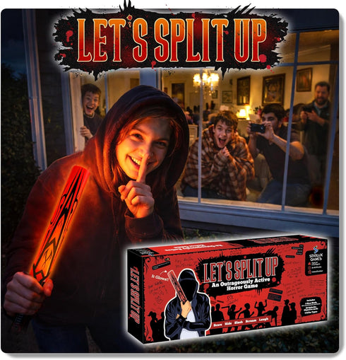Let's Split Up - an Outrageous Horror Spoof Game | Ages 12+,