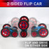 Force1 360 4WD 2.4GHz Tornado Red LED Remote Control Car for Kids- Double Sided Driving Fast RC Cars Flips, Outdoor Off