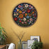 PICKFORU 1000 Vintage Wildflower Puzzles for Adults Pieces, Round Butterfly Bee Plant Puzzle Nature Art, Circle Pretty