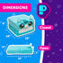 Pillow Cube Kid Cube, Toddler Pillow and Animal Plush Pillows for Sleeping, Memory Foam Cat Plushies - Callie