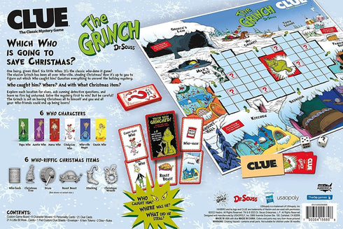 CLUE: How The Grinch Stole Christmas, Solve The Mystery in This Clue Game