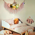 Stuffed Animals Net or Hammock with LED Light, 59 inch Toy Hammock Net for Corner Hanging Stuffed Animal Storage