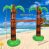 Jenaai Inflatable Palm Tree Limbo Game for Luau Party - Hawaiian Fun Limbo Game for Summer Decor and Parties