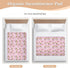 siphylline 52" 34" Pixel Wind Rainbow Mushroom Extra Large Resuable Changing Pad Covers Highly Absorbent Potty Training