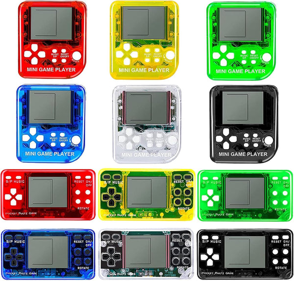 12 PCS Video Game Party Favors for Kids, Arcade Video Game Keychain, Idea Gift for Birthday Supplies