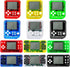12 PCS Video Game Party Favors for Kids, Arcade Video Game Keychain, Idea Gift for Birthday Supplies