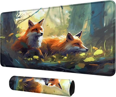 Card Mat for MTG & TCG, 24" x 14" Game Mat for Trading Card Games, Perfect for Card Games & Video Games