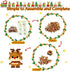 Sets 24 PackEaster Set 6+ Mini Building Block Animal Egg Fillers for Kids, Party Favors for Kids Building for Goodie