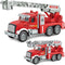 Toddler Boy Toys, Fire Trucks for Toddlers 3-5, Lights Music Toy Cars