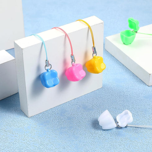 5pcs ARTIBETTER Tooth Saver Necklace - Tooth Fairy Tooth Holder for Kids, Milk Teeth Storage Box & Tooth Keepsake Box