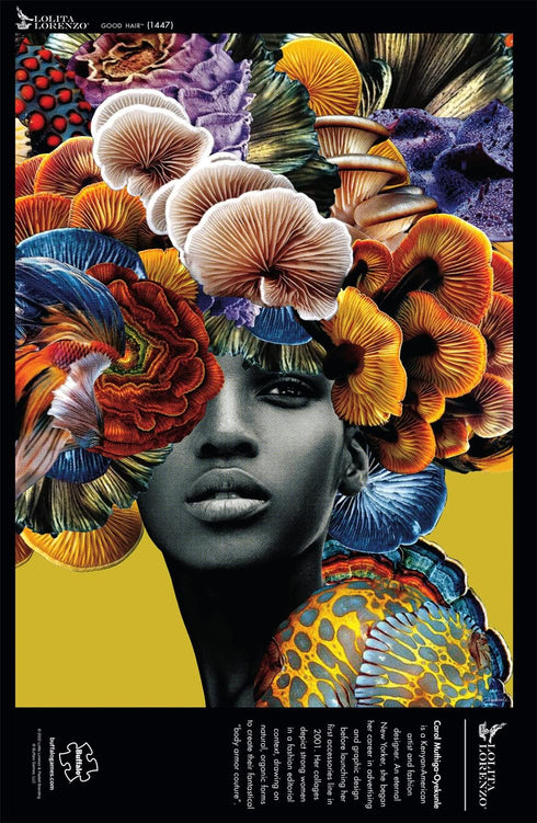 Buffalo Games Good Hair Jigsaw Puzzle, 1000 Pieces, Perfect for Game Nights, 26.75 x 19.75 Finished Size