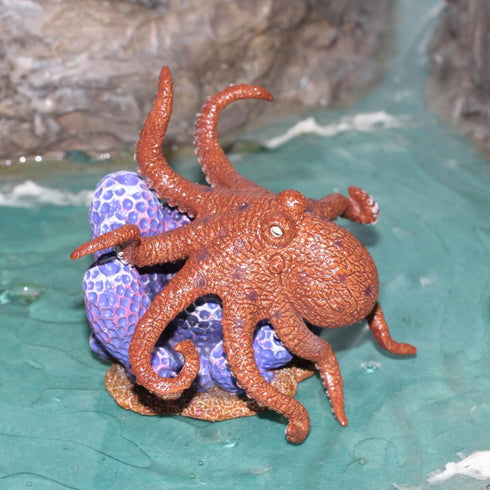 Gemini&Genius Octopus Toys for Kids - Realistic Octopus Figurine Toy - Under The Sea Life Figure Educational Gift and