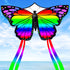 JEKOSEN Huge Butterfly Kite for Kids and Adults, Easy to Fly with Tail for Beach Trip, Park Family Outdoor Games