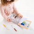 Magic-Pattern Kids’ Wild Animals Marker Coloring Pad - On the Go Travel Activity with FSC-Certified Materials