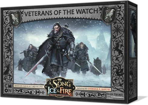 CMON A Song of Ice and Fire Tabletop Miniatures Game - Veterans of The Watch Unit Box