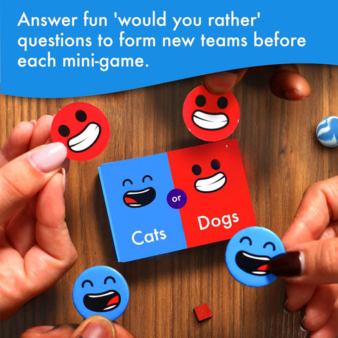101 1 2-8 Big Potato Mini Game Party: Mini Games Star Player, Family Board Game for Players, Perfect for Family Game